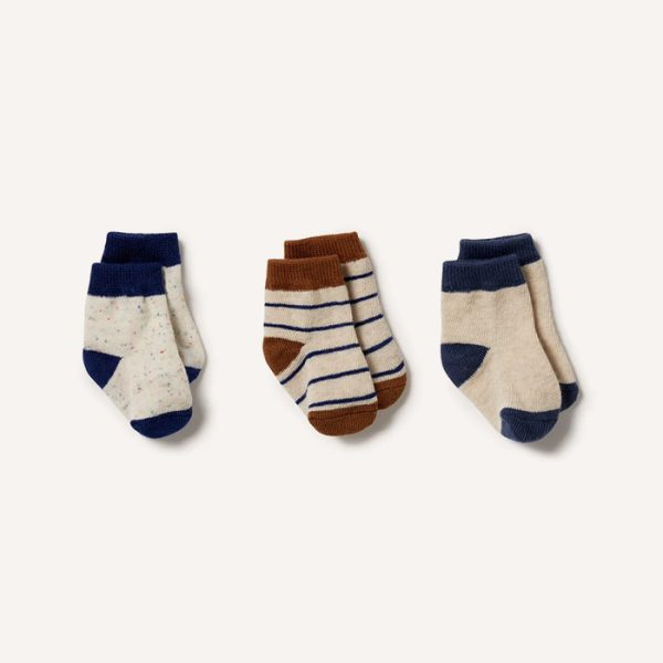 Lot de 3 paires de chaussettes pour bébé